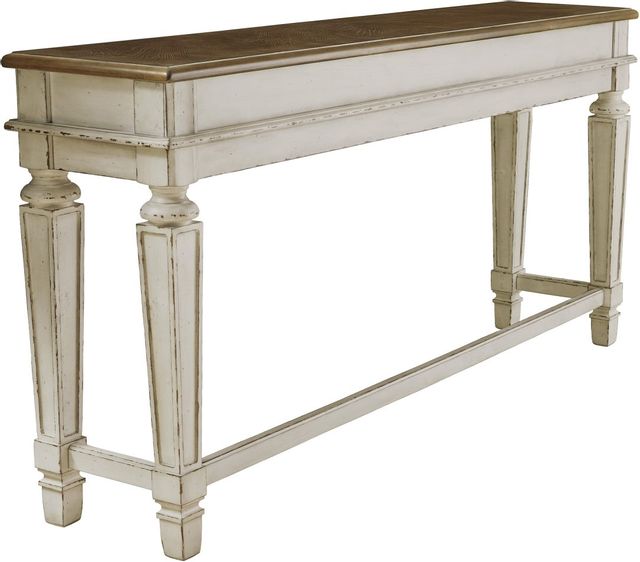 Signature Design by Ashley® Realyn Two-Toned Counter Height Dining Table-1