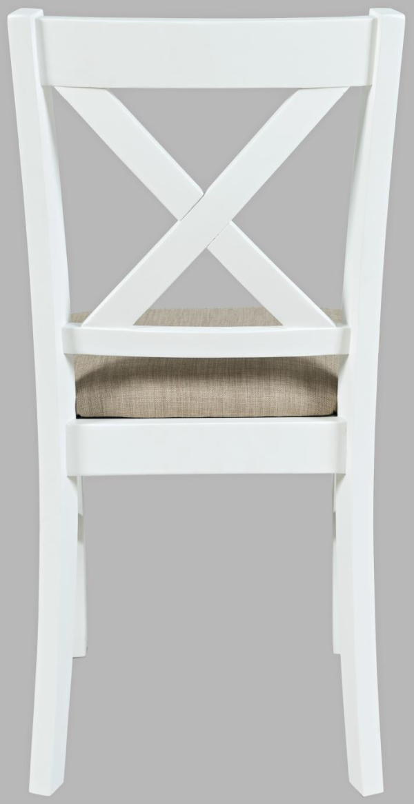 Jofran Inc. Hobson White Chair-1
