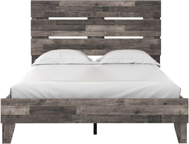 Signature Design by Ashley® Neilsville Multi Gray Full Panel Platform Bed 1
