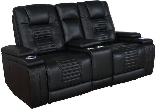 Coaster® Zane Black Theater Seating 0