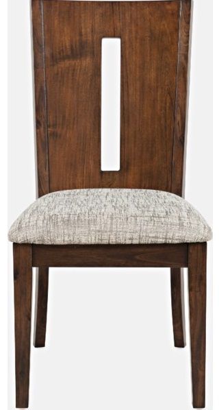 Jofran Inc. Urban Icon Brown and Gray Slotback Chair