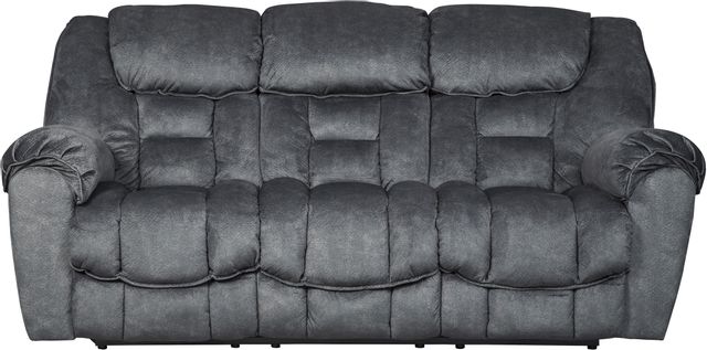 Signature Design by Ashley® Capehorn Granite Reclining Sofa 1