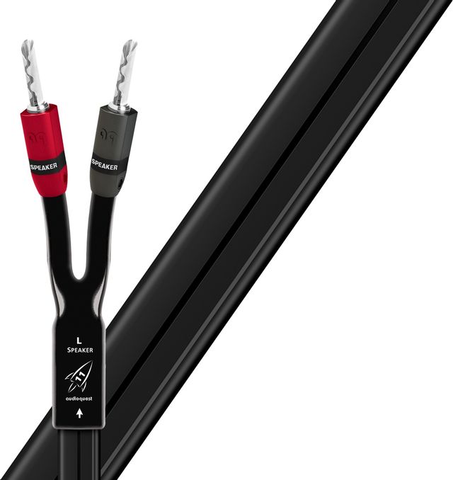 AudioQuest® Rocket 11 Black 1 ft Speaker Cable