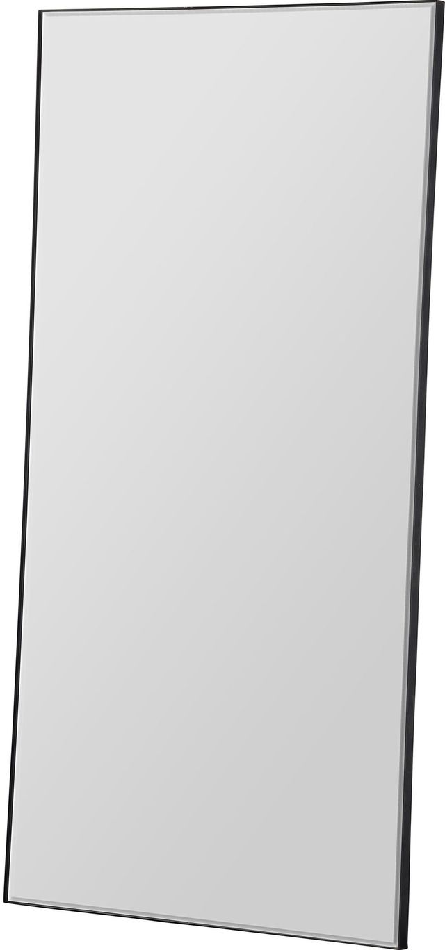 Miroir de longueur double Trilo, noir, Renwil® 1