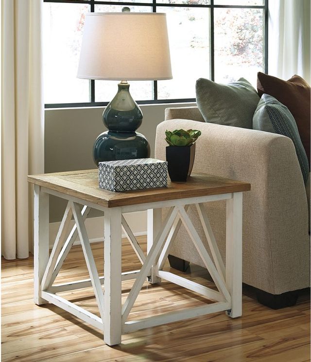 Signature Design by Ashley® Marshone Two Tone End Table 1