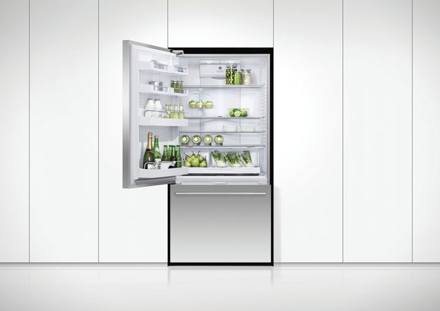 Fisher & Paykel Series 7 17.1 Cu. Ft. Stainless Steel Counter Depth Bottom Freezer Refrigerator 2