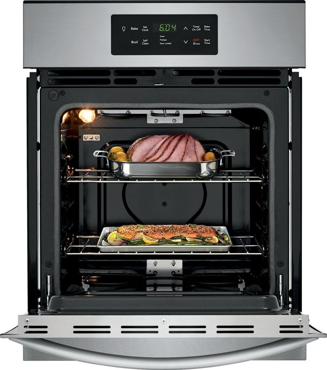 Frigidaire® 24" Stainless Steel Electric Built In Single Oven-2