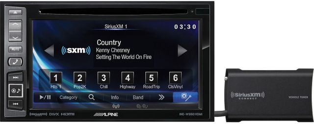 Alpine® 6.1" In-Dash DVD/GPS Navigation Receiver 2