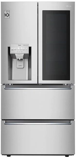 LG 18.3 Cu. Ft. Smudge Resistant Stainless Steel Counter Depth French Door Refrigerator 2