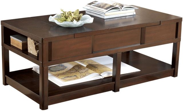 Signature Design by Ashley® Templenz Dark Brown Coffee Table
