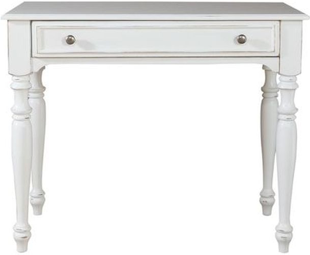 Liberty Furniture Chandler White Accent Vanity Desk and Stool-2