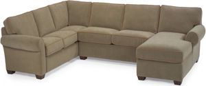 Flexsteel® Vail Leather Sectional