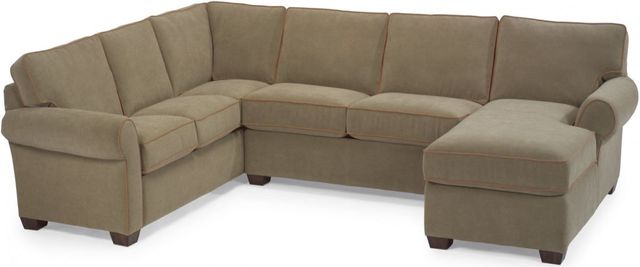 Flexsteel® Vail Leather Sectional-0