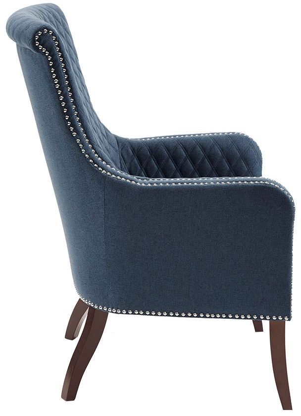  Heston Blue Accent Chair-3