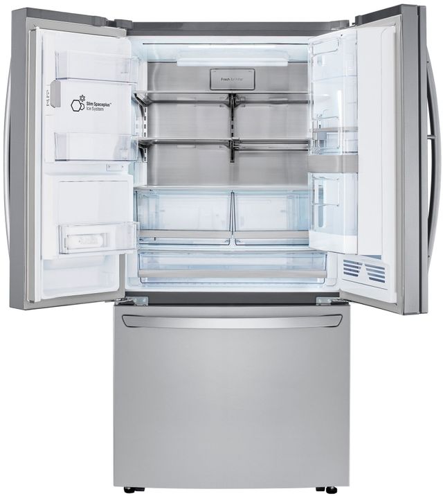 LG 29.70 Cu. Ft. Stainless Steel French Door Refrigerator-1