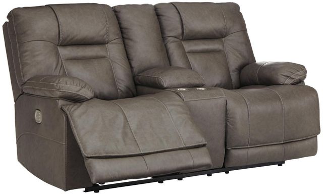 Wurstrow Smoke Power Reclining Living Room Set