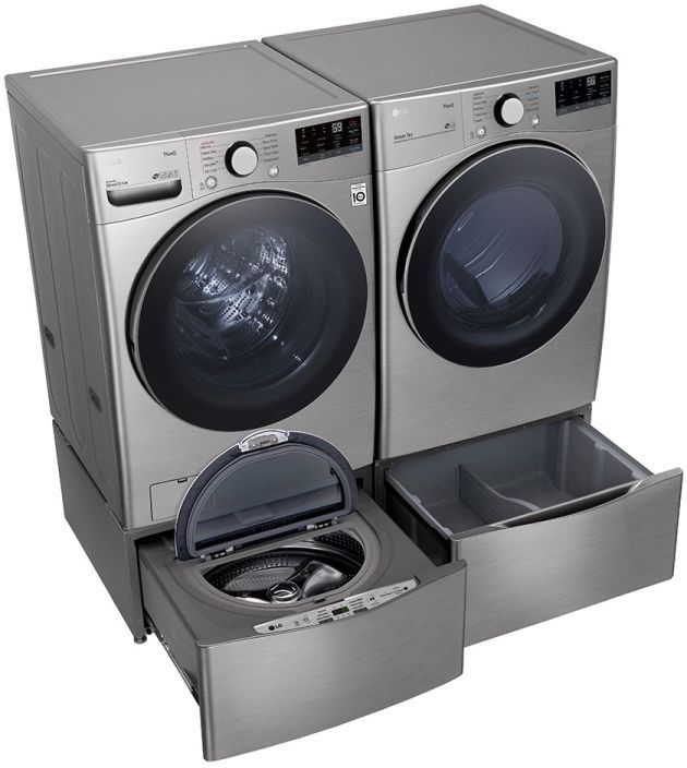 WM3600HVA | DLE3600V - LG Front Load Pair Special With a 4.5 Cu Ft Washer and a 7.4 Cu Ft Electric Dryer-3