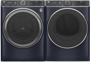 GE® Sapphire Blue Front Load Laundry Pair