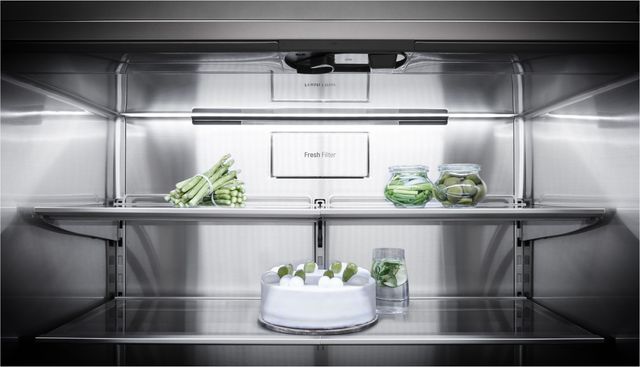 LG Signature 22.8 Cu. Ft. Textured Steel™ Counter Depth French Door Refrigerator 9