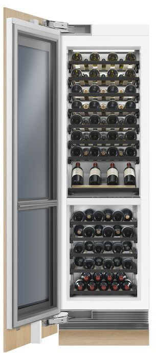 Refroidisseur à vin de 91 bouteilles de 24 po Fisher Paykel® - Prêt pour le panneau 3