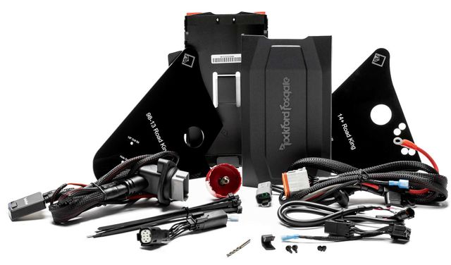 Rockford Fosgate® Complete Amp Install Kit for Select Harley Davidson® Motorcycles 1