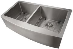 ZLINE Niseko 36" Farmhouse Double Bowl Stainless Steel Kitchen Sink