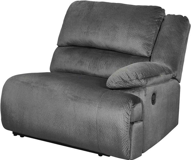 Signature Design by Ashley® Clonmel Charcoal 3-Piece Reclining Sectional with Chaise-3