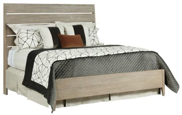 Kincaid® Symmetry Sand Incline Oak Medium Footboard King Bed