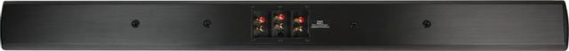 SnapAVEpisode® 350 Series Black 3-Channel Passive Soundbar for TVs 65"+ 1