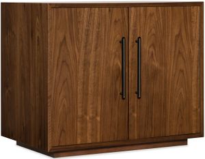 Hooker® Furniture Elon Dark Bronze/Medium Wood Cabinet