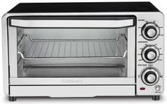 Cuisinart® Custom Classic™ Black/Stainless Toaster Oven Broiler