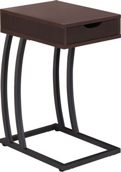 Coaster® Cappuccino Accent Chairside Table