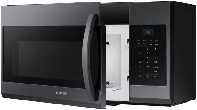 Samsung 1.7 Cu. Ft. Fingerprint Resistant Black Stainless Steel Over The Range Microwave-2