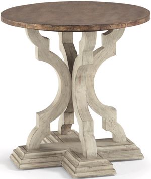 Flexsteel® Estate Antiqued Lamp Table