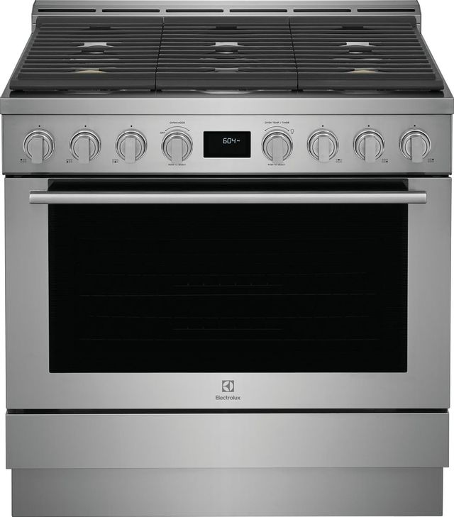 Electrolux 36" Stainless Steel Pro Style Gas Range 0