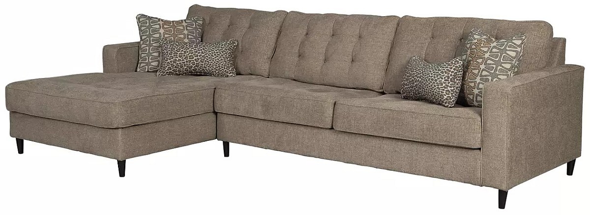 Signature Design by Ashley® Flintshire 2-Piece Auburn Sectional