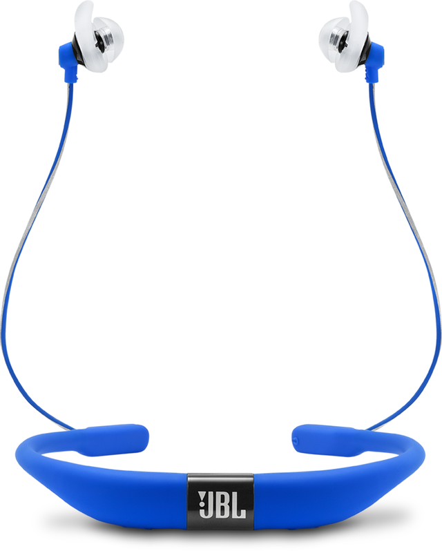 JBL® Reflect Fit Blue Wireless Headphones 3