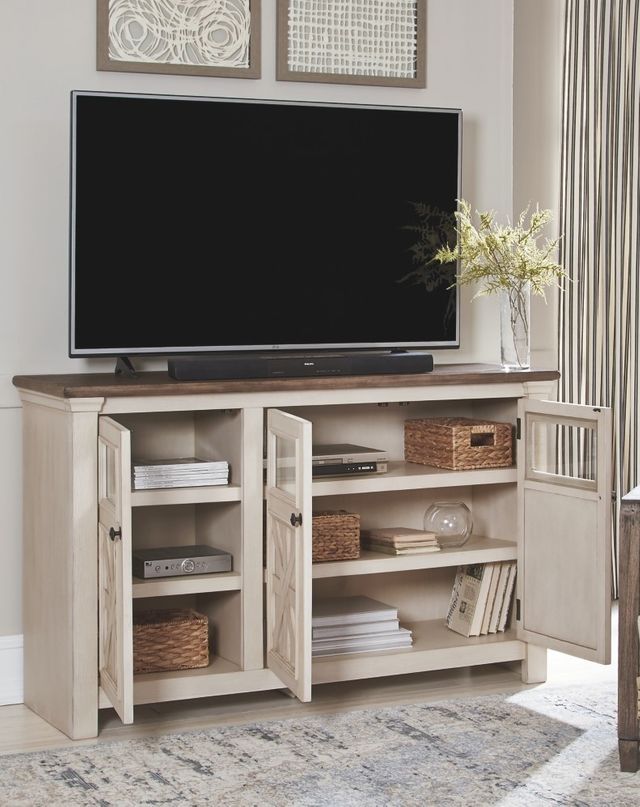Signature Design by Ashley® Bolanburg Two-Tone Large TV Stand 3