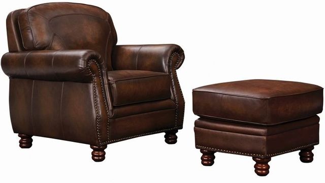 Coa ster® Montbrook Red-Brown Chair 4