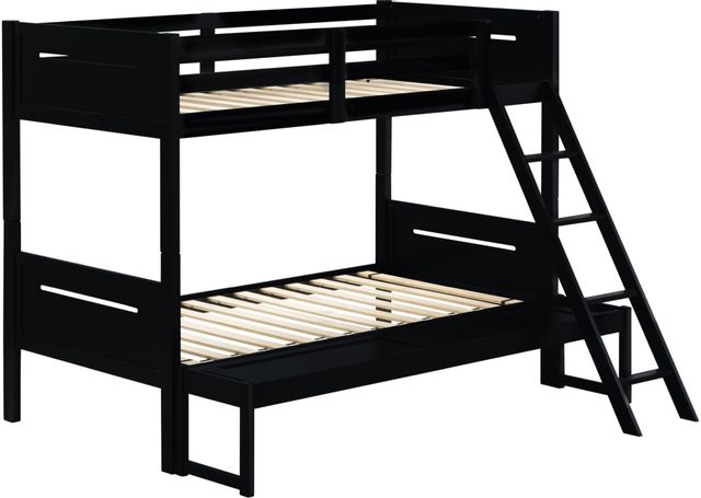 Coaster® Littleton Black Twin/Full Bunk Bed