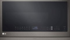 LG 2.1 Cu. Ft. PrintProof™ Black Stainless Steel Over The Range Microwave