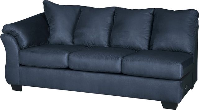 Signature Design by Ashley® Darcy Blue 2-Piece Sectional with Chaise 1