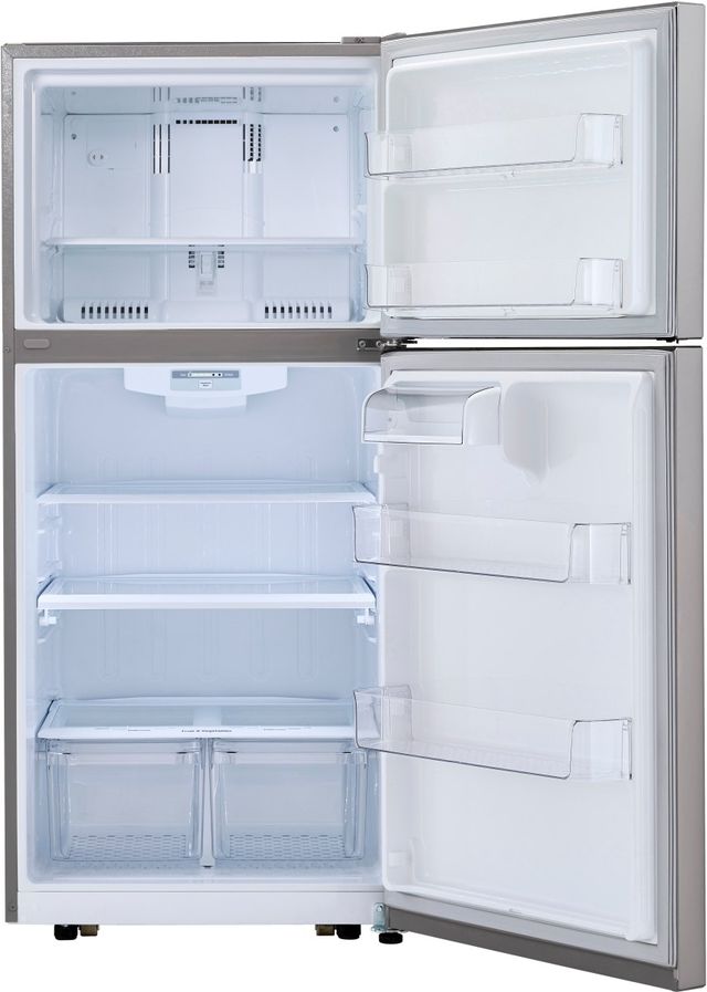LG 30 in. 20.2 Cu. Ft. Stainless Steel Top Freezer Refrigerator-2