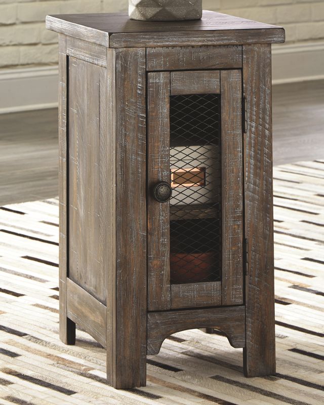 Signature Design by Ashley® Danell Ridge Brown Rustic Side End Table 5