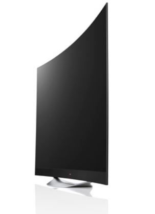 LG 77" Class UHD Smart 3D 4K Curved OLED TV-Silver 1