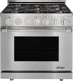 Dacor® Professional 36" Stainless Steel Pro Style Gas Range