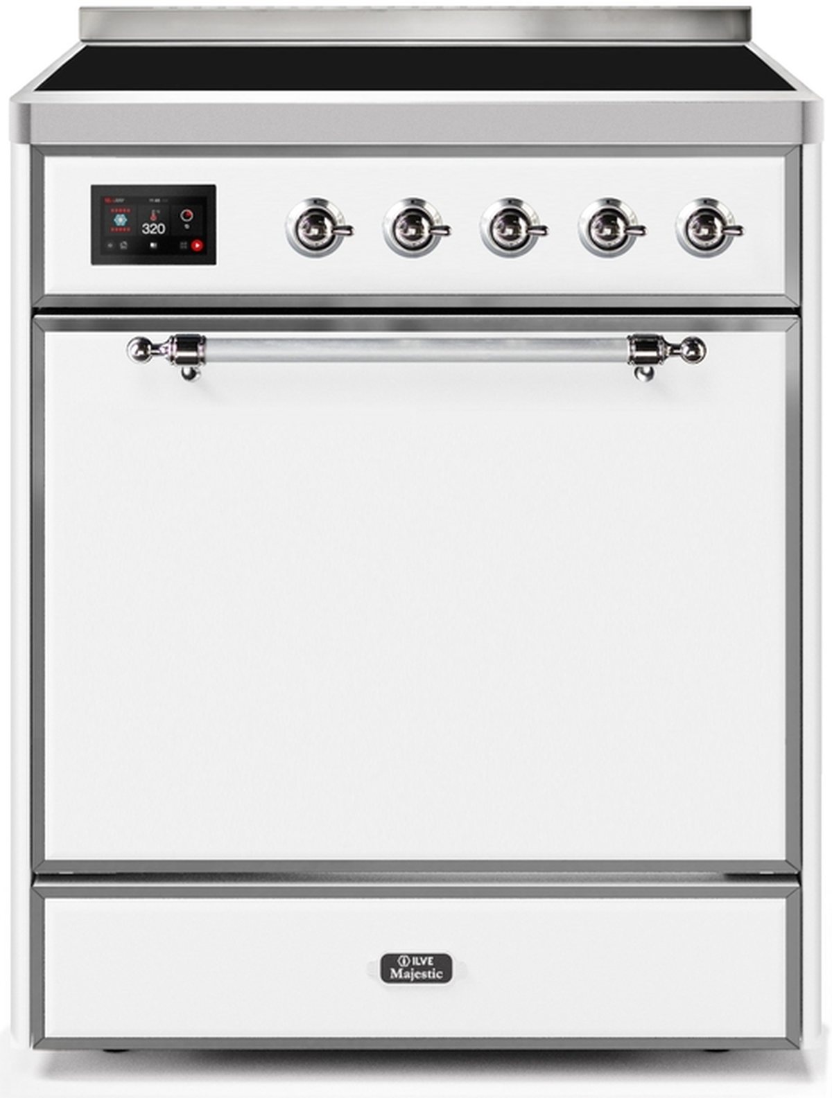 white range cooker induction