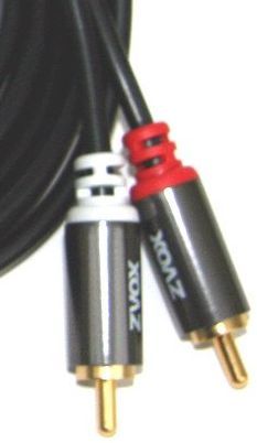 ZVOX® Extra-Long 8 Meter RCA-RCA Connecting Cable (26.5 Ft) 1