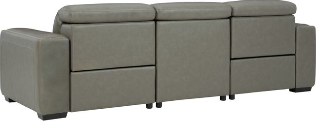 Signature Design by Ashley® Correze 3-Piece Gray Power Reclining Sectional-2