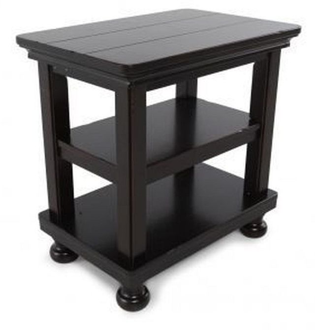 Signature Design by Ashley® Tellbane Black Chair Side End Table